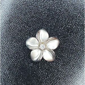 Plumeria slider pendant from Maui